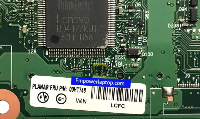 FRU:00HT748 For Lenovo T450s Laptop Motherboard AIMT1 NM-A301 I5-5300U DDR3