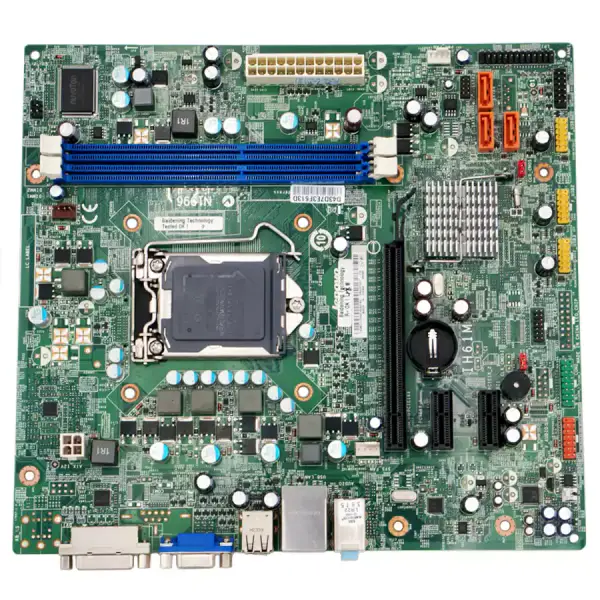 Lenovo 03T6221 EDGE 71 IH61M 1155 Carte mère pour ordinateur de bureau