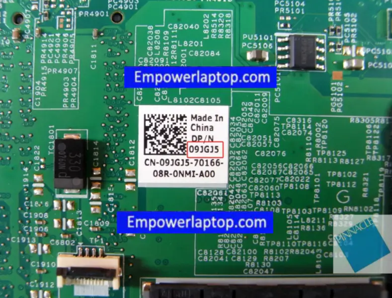 Dell CN-09JGJ5 9JGJ5 Carte mère Inspiron 14R M4010 48.4EK10.011