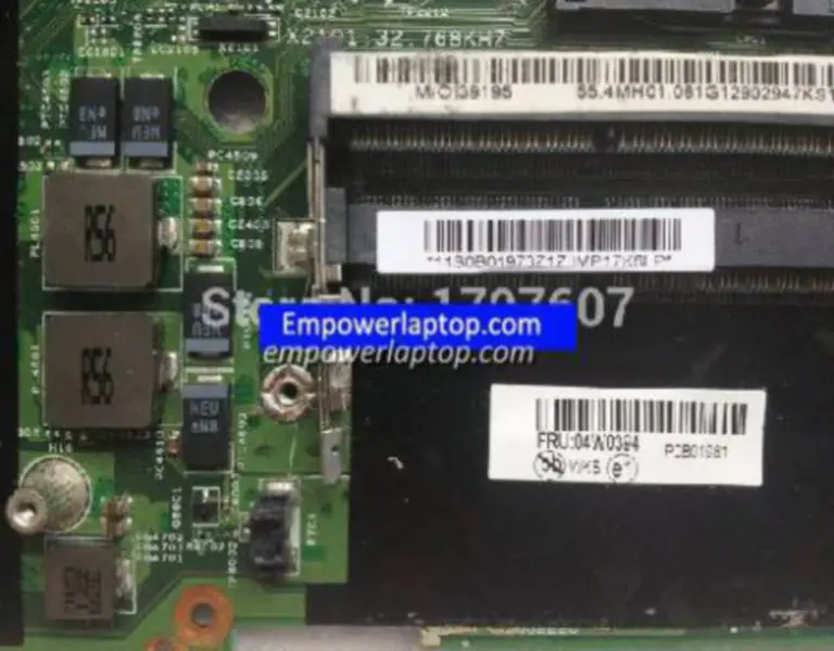 Lenovo 04W0394 ThinkPad Edge E420 48.4MH03.021 Carte mère