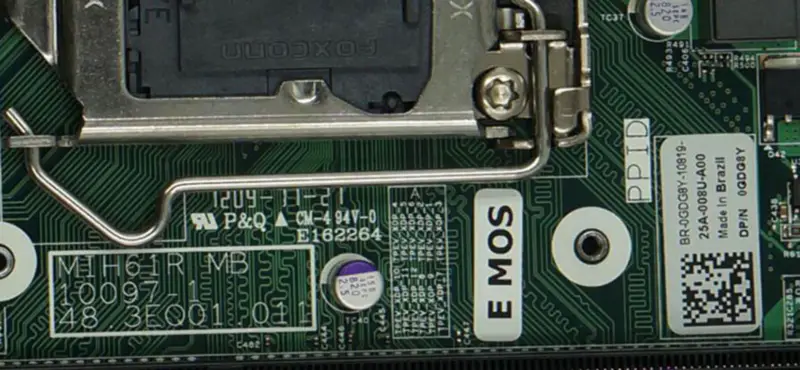DELL 0GDG8Y GDG8Y Inspiron 620/260S/3010 MIH61R 48.3EQ01.011 carte mère
