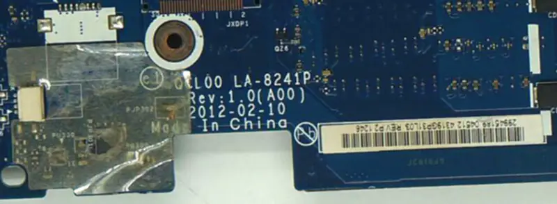 Carte mère Dell 3560 V3560 0RDH49 RDH49 QCL00 LA-8241P