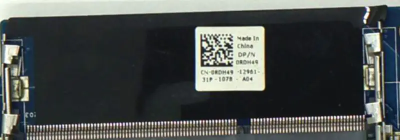 Carte mère Dell 3560 V3560 0RDH49 RDH49 QCL00 LA-8241P
