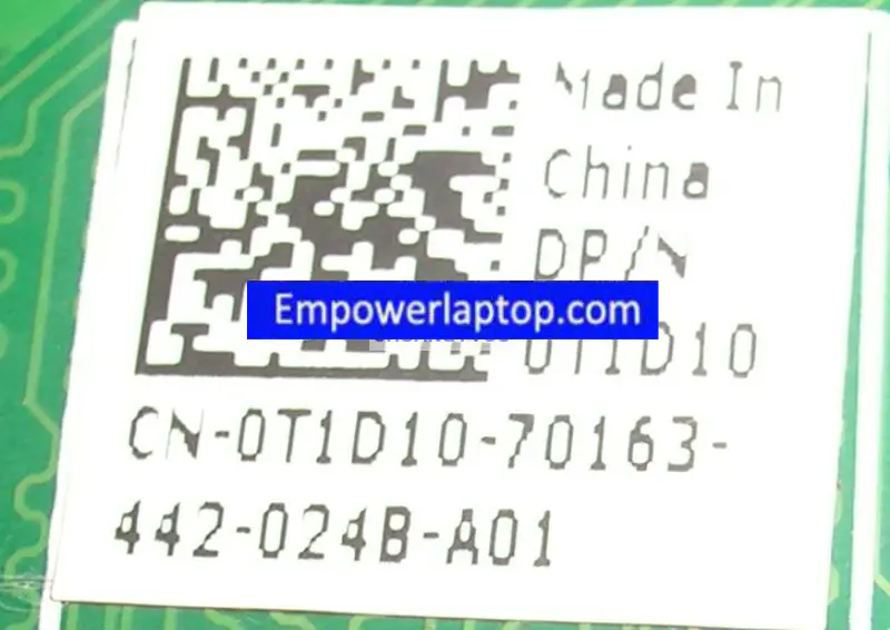 DELL Vostro V3800 V3900 T1D10 0T1D10 CN-0T1D10 MIH81RGreat 13040-M Carte mère