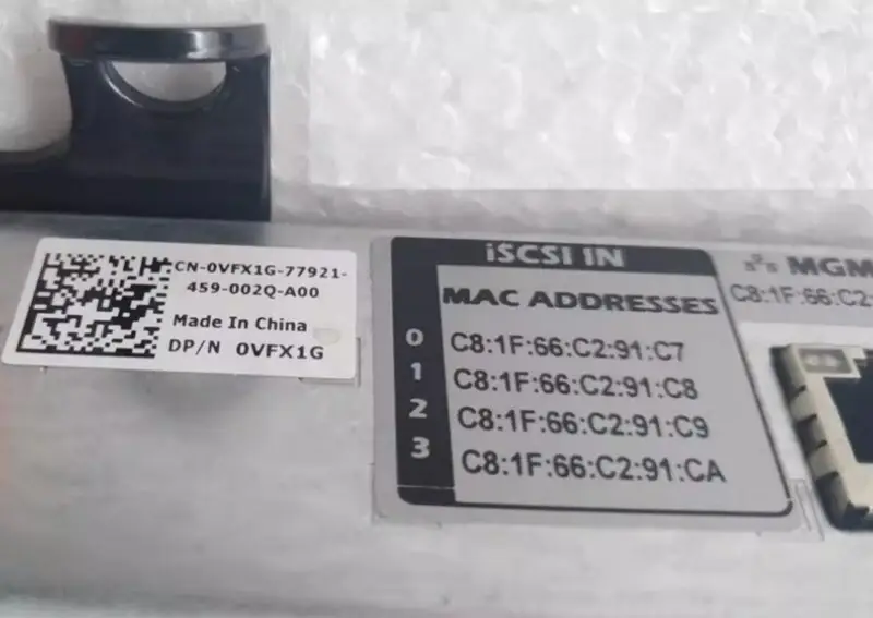 Contrôleur DELL MD3200i 0VFX1G