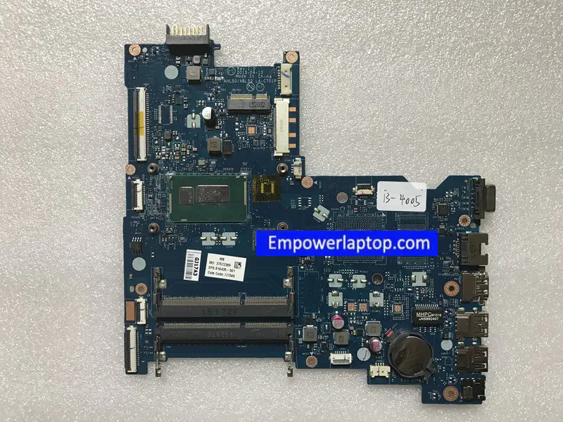 HP 816435-001 816435-501 816435-601 LA-C701P I3-4005U Carte mère
