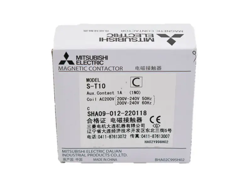 in sotck S-T10 220VAC Mitsubishi 3P 200 à 220 VAC Contacteur magnétique