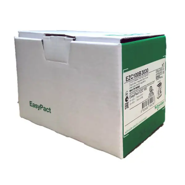 Disjoncteur tripolaire à boîtier moulé Easypact EZC100B 3P30A