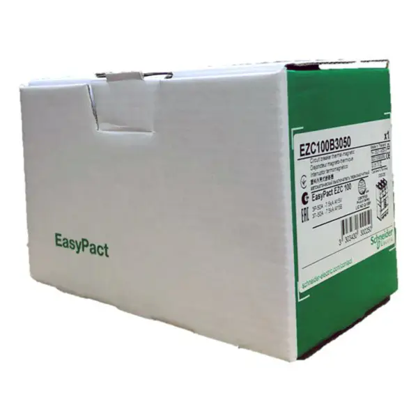 Disjoncteur tripolaire à boîtier moulé Easypact EZC100B 3P50A