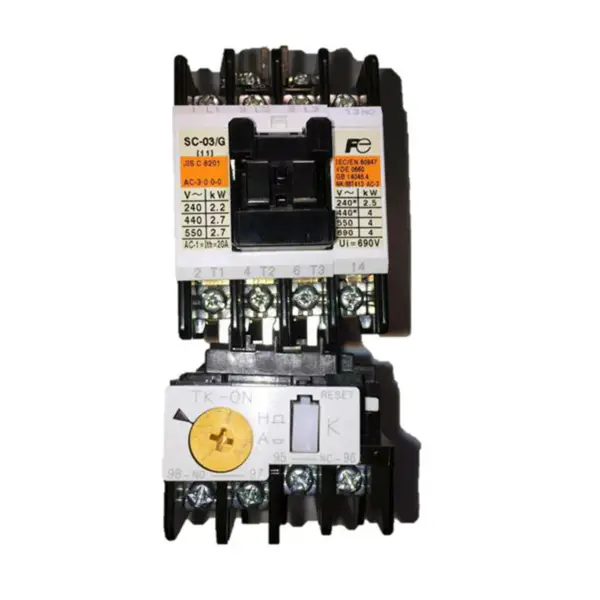 Démarreur magnétique électrique de haute qualité FUJI SW-03 220V 0.15~0.24 A