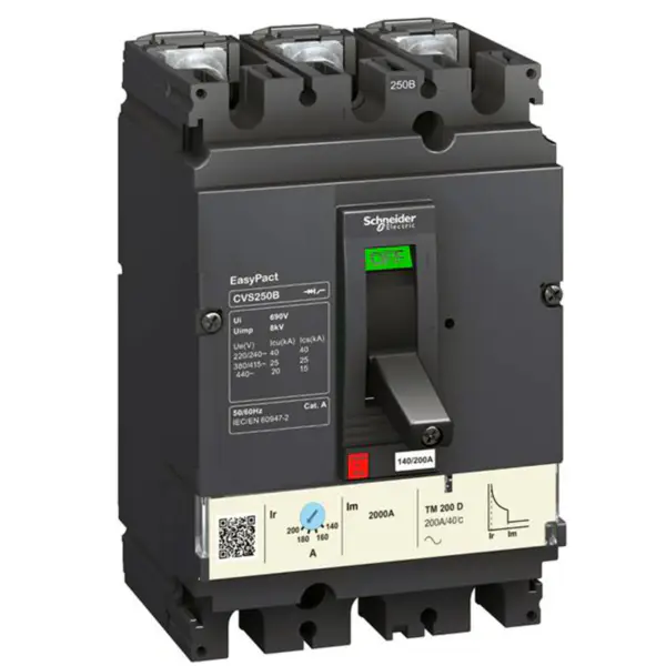 disjoncteur schneider EasyPact CVS250B LV525302