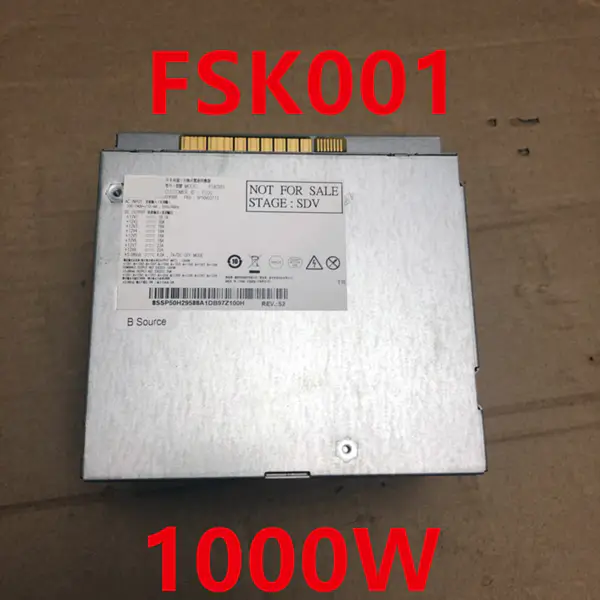 Bloc d'alimentation pour Lenovo 1000W SP50H29588 FSK001 DPS-1000AB-12 A 5P50V03173 SP50H29587