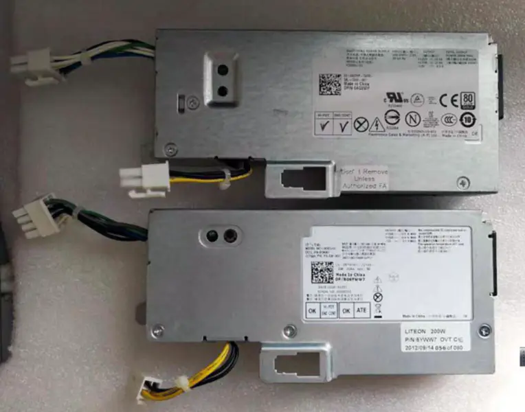 Alimentation 200W pour Dell OptiPlex 790 990 7010 9010 USFF PSU F200EU-00 L200EU-00 C0G5T 1VCY4 KG1G0 6FG9T