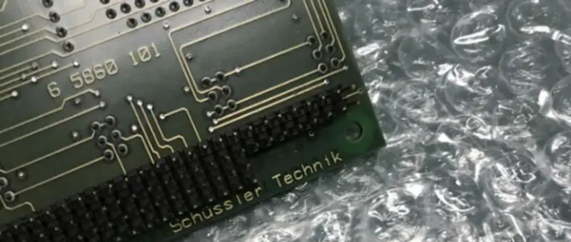 SCHUSSLER TECHNIK 5860 101 22.2800.101CNA MASTER carte mère industrielle