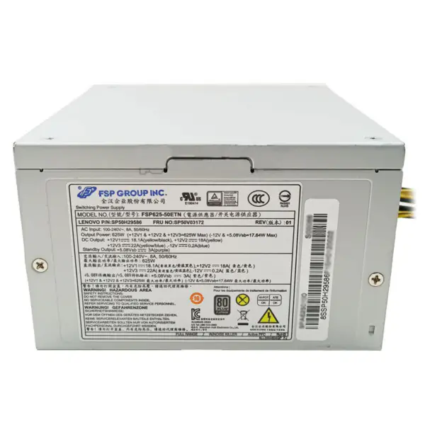 Bloc d'alimentation pour Lenovo FSP625-50ETN