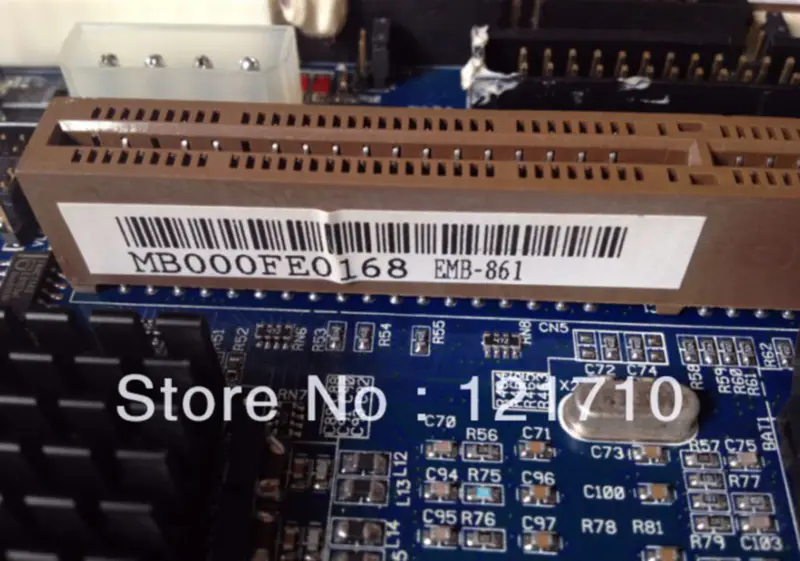 petite carte EMB-861 EMB-861B avec CPU VIA C3 667A MHZ carte mère industrielle