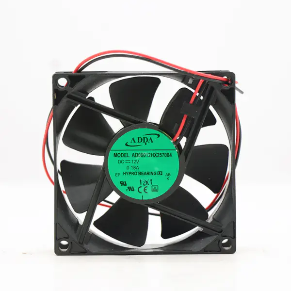 ADDA AD08012HX257004 Ventilateur axial 12V 0.18A 80*80*25MM Ventilateur de refroidissement de boîtier à haute vitesse