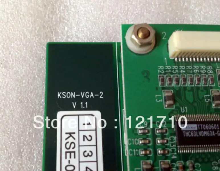 THS-2005 Interface ISA Cartes d'affichage LCD Carte mère industrielle KSON-VGA-2 V 1.1