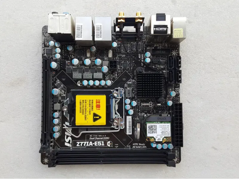 MSI Z77IA-E51 LGA1155 DDR3 carte mère
