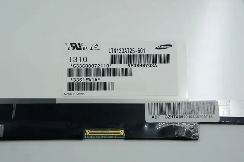 Ecran LCD 13.3 pouces LTN133AT25 LTN133AT25-501 601 LTN133AT25-T01 pour Toshiba R700 Z835 Z830 Z930 Z935 LED LCD