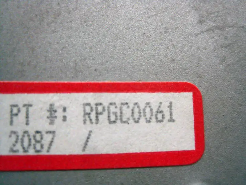 CONTRÔLE DU LION ROUGE RPGC0061
