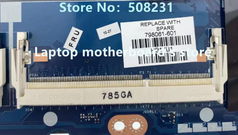 Carte mère HP 450 G2 ZPL40 ZPL50 ZPL70 LA-B181P 798061-001