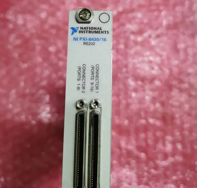 NI PXI-8430 2/4/8/16 RS232 Serial card for High-Speed Communication (carte série 2/4/8/16 RS232 pour communication à grande vitesse)