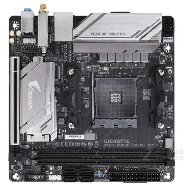 GIGABYTE B450 I AORUS PRO WIFI carte mère AM4 AMD B450 SATA 6Gb/s USB 3.1 HDMI Mini ITX AMD