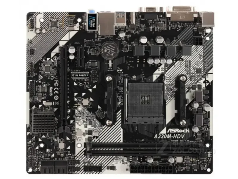 ASRock A320M HDV R4.0 AMD A320 DDR4 carte mère Micro-ATX
