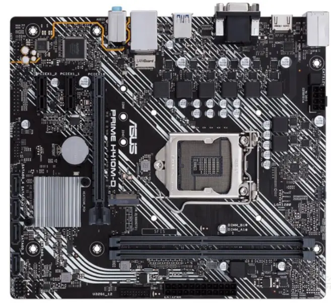 Carte mère ASUS PRIME H410M-D LGA1200 DDR4
