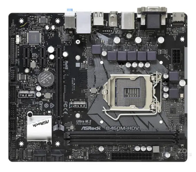 Carte mère ASRock B460M HDV LGA 1200 DDR4