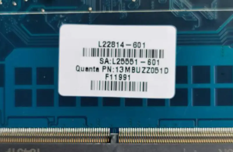 HP 15-CS L22814-601 L22814-001 DA0G7BMB6D1 Carte mère