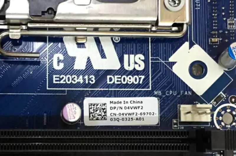 DELL X58 MS-7591 04VWF2-69702 CN-04VWF2 carte mère