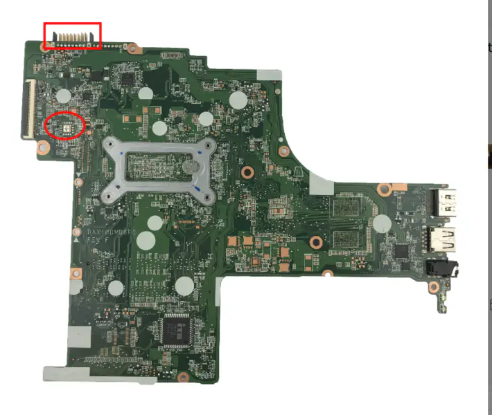 Carte mère HP 15-AB 830597-601