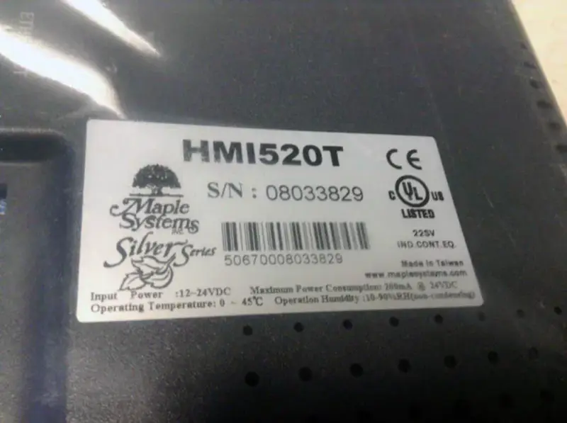 Systèmes Maple HMI520T