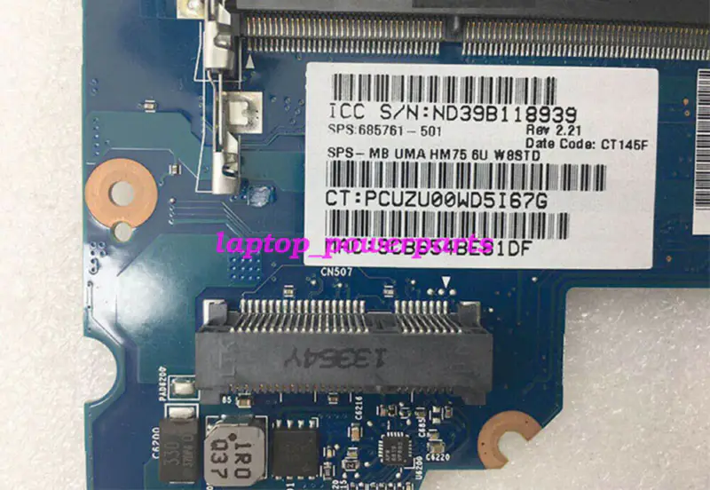 HP 685761-601 685761-001 685761-501 685761-601 Carte mère ATX
