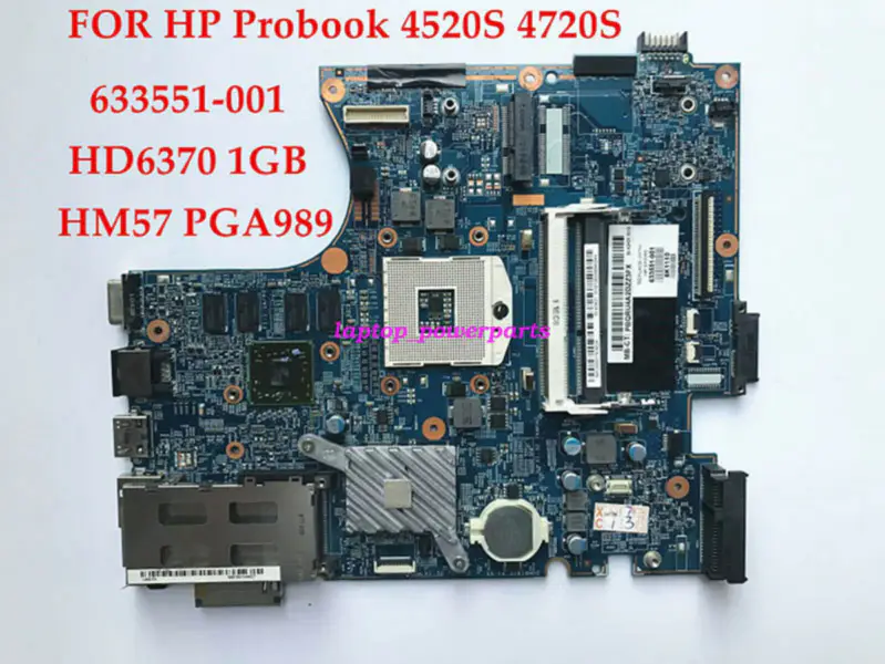 HP 633551-001 48.4GK06.041 633551-001 Carte mère ATX