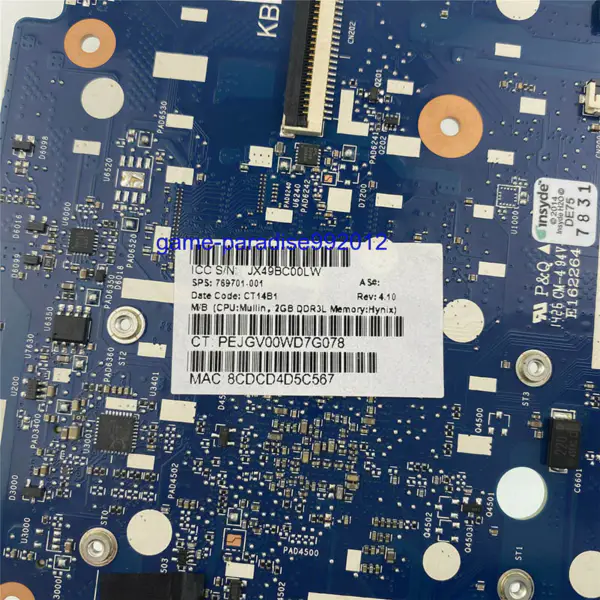 Carte mère HP 769701-001