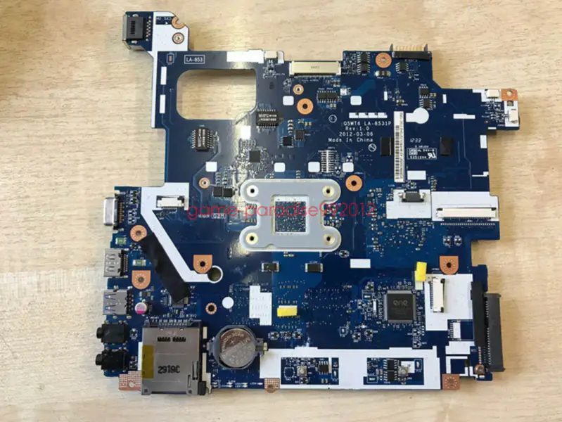 Carte mère Acer LA-8531P