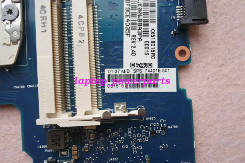 HP 744016-501 HP 650 G1 Intel HM87 Carte mère ATX