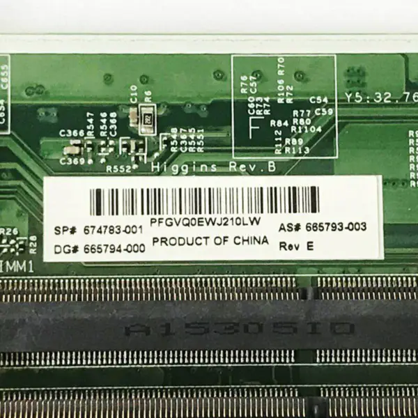 Carte mère HP 674783-001