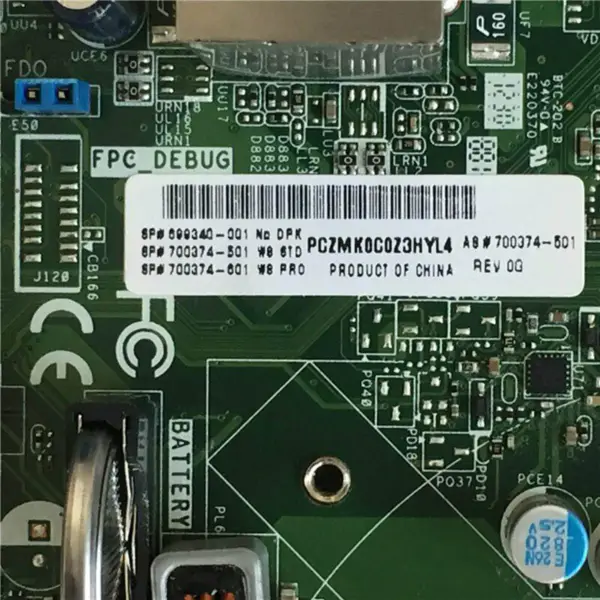 HP 700374-501 Pavilion P2 IPXSB-DM ITX H61 carte mère
