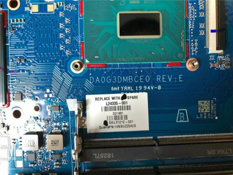 Carte mère HP 13MBUZZ062S