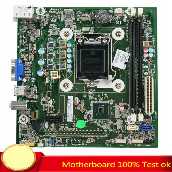 HP 754482-001 202 G2 FX-ISB-8X-1 H81 carte mère