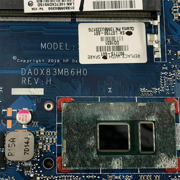 Carte mère HP 907715-601-001