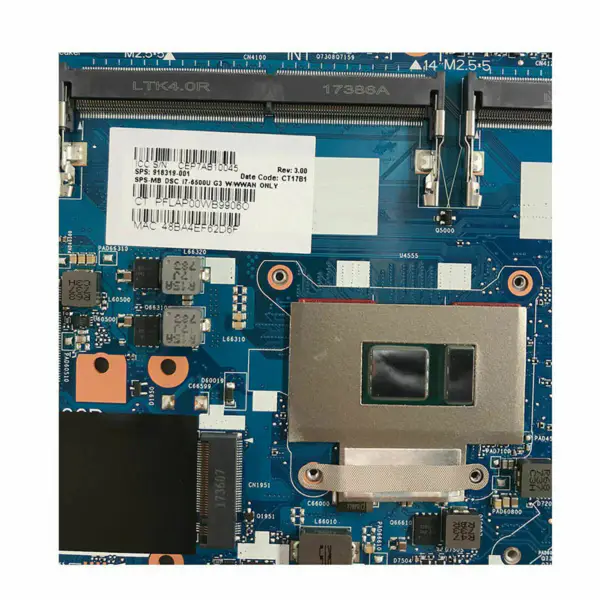 Carte mère HP 918319-001