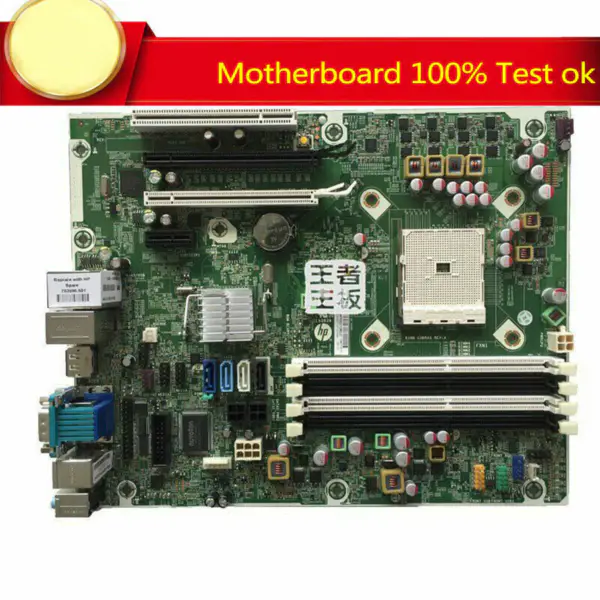 HP 676196-001 Pro 6305 SFF carte mère 75 DDR3 FM2 carte mère