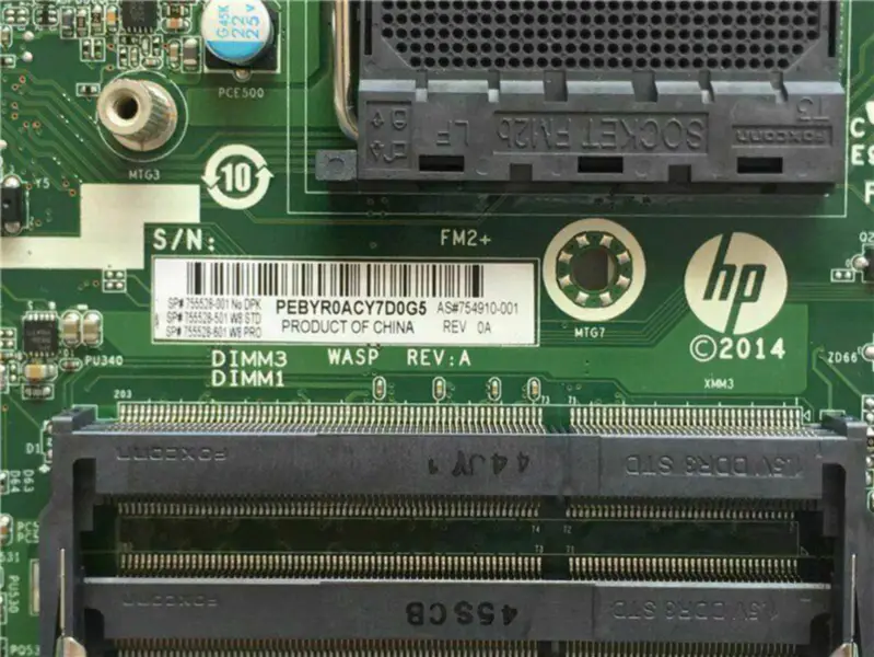 Carte mère HP 754910-001