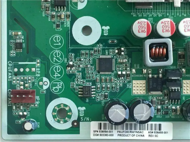HP 536458-001 HP Compaq 8000 Elite 775 pin Q45 Motherboard carte mère