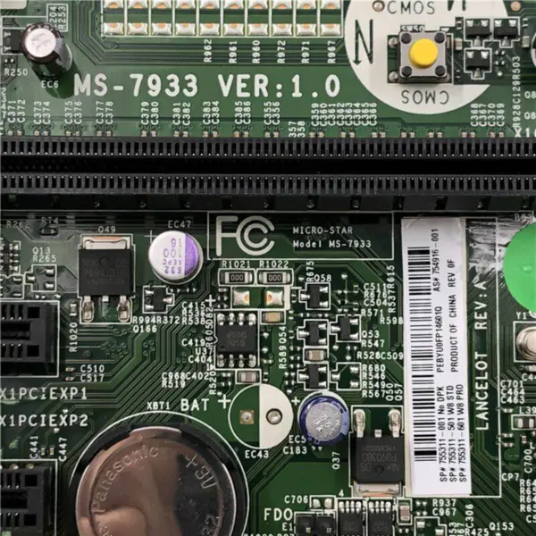 Carte mère HP 755311-001 490 G1 G2